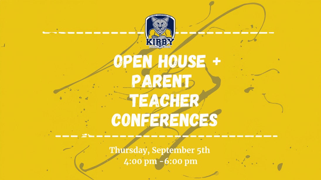 Kirby Middle Schools Events-Aug